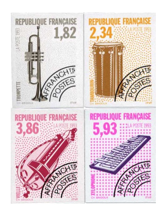n° 228/231** ND - Timbre FRANCE Preobliteres