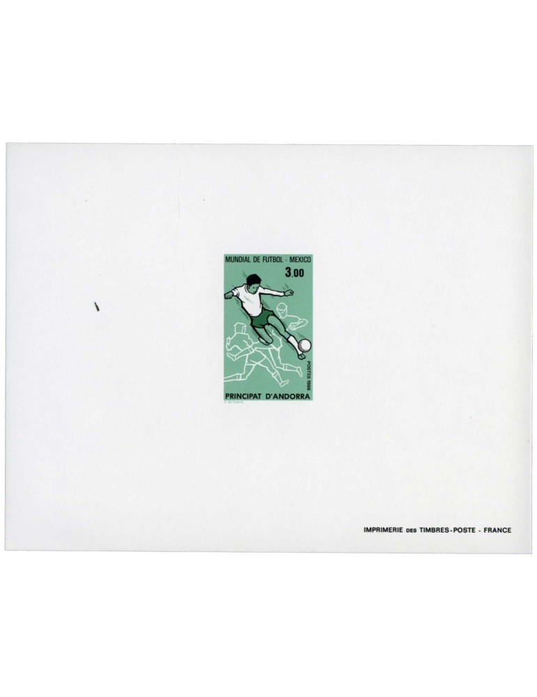 n° 350 - Timbre ANDORRE Poste