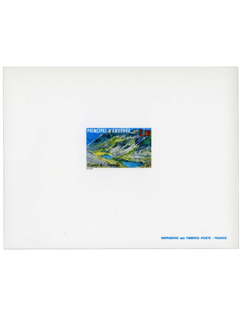 n° 351 - Timbre ANDORRE Poste
