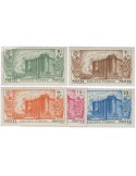 n° 120/124* - Timbre KOUANG-TCHEOU Poste