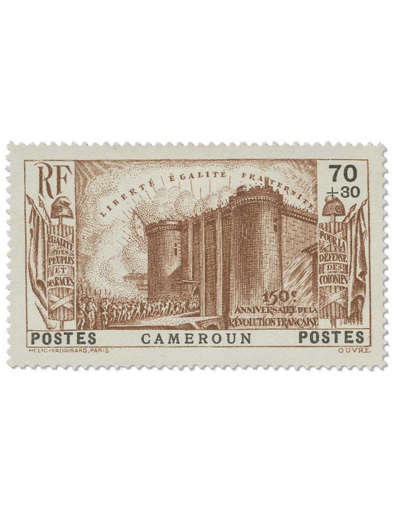n° 192/196* - Timbre CAMEROUN Poste