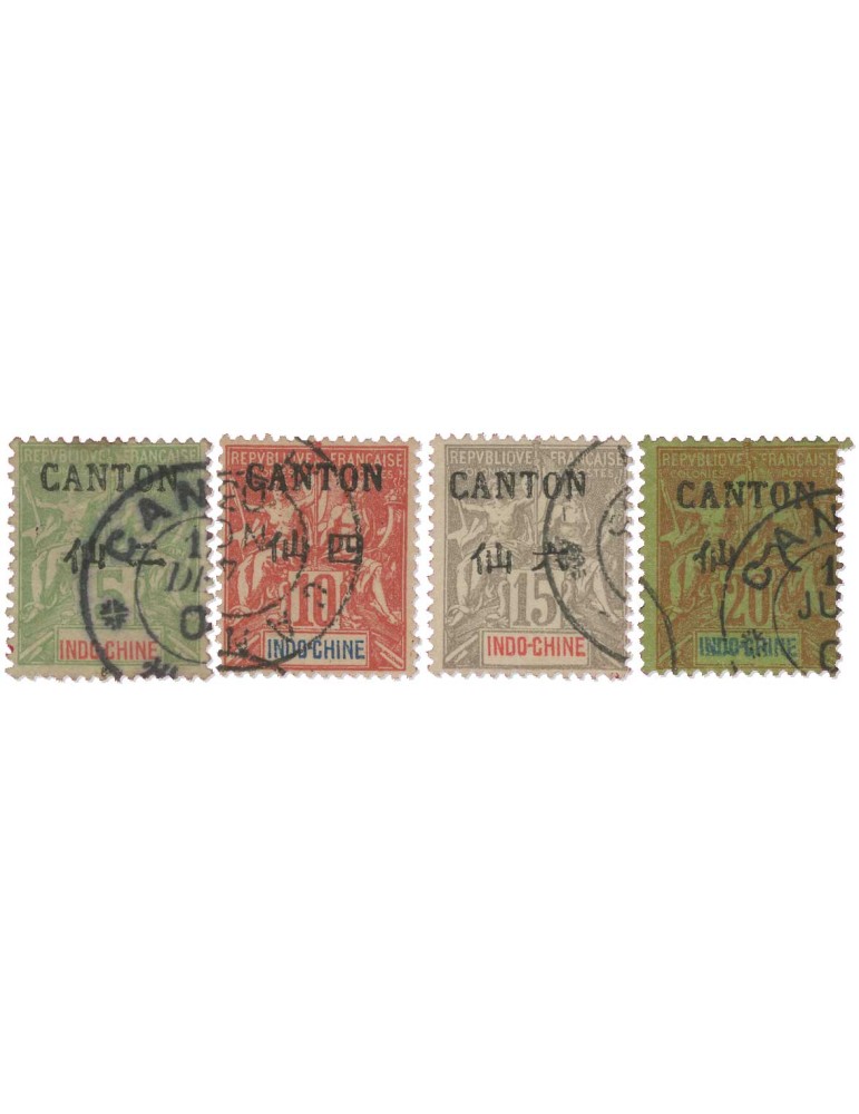 n° 20/24 obl. - Timbre CANTON Poste
