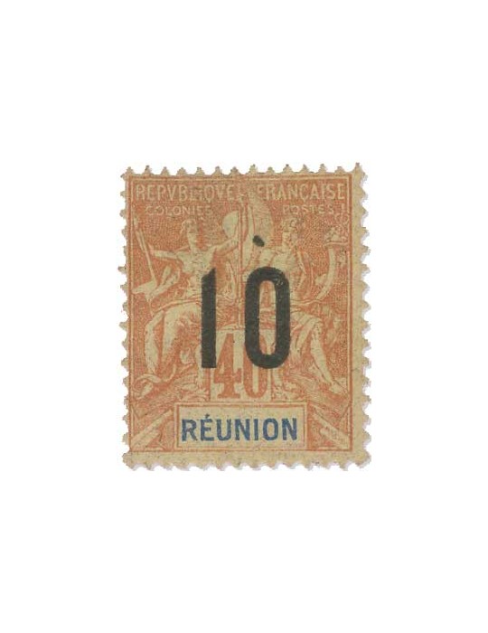 n° 72/79* - Timbre REUNION Poste