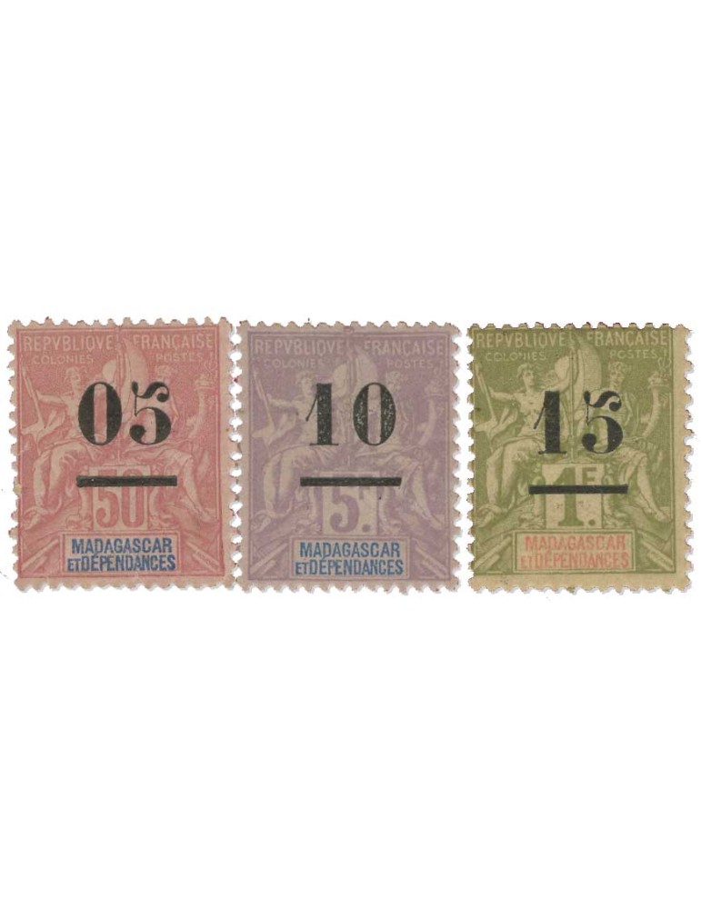 n° 48/50**/* - Timbre MADAGASCAR Poste