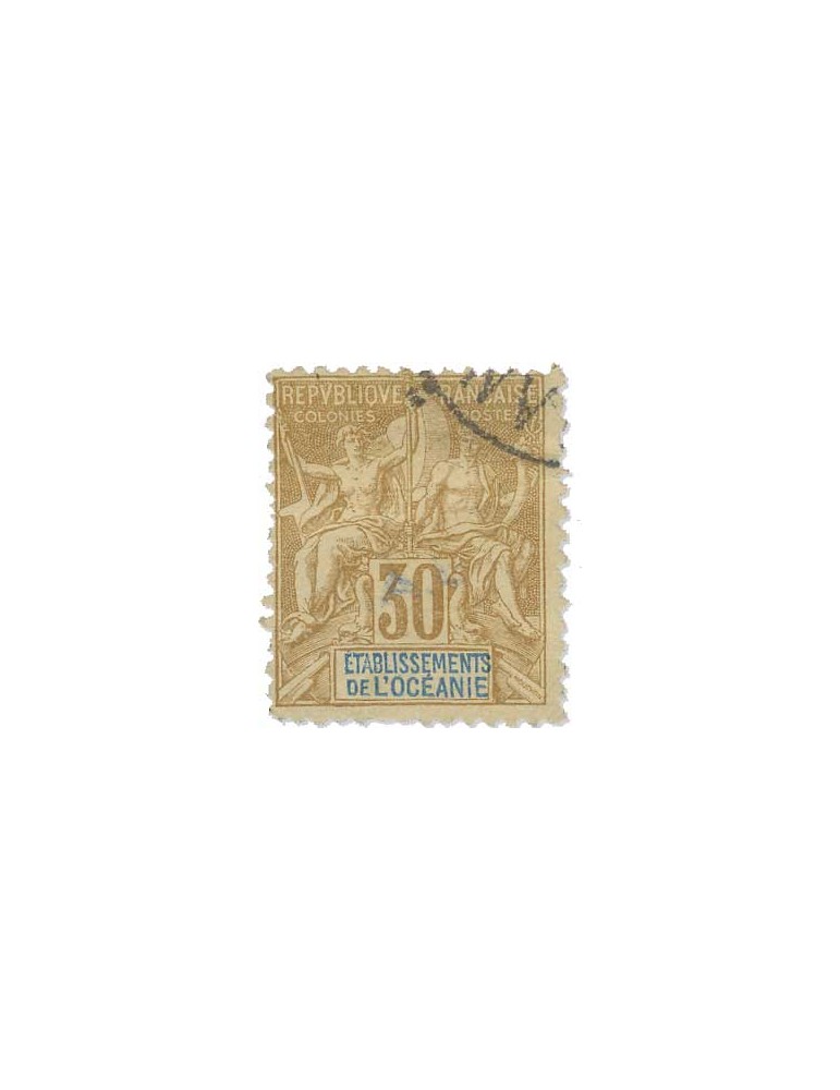 n° 1/13*/obl. - Timbre OCEANIE Poste