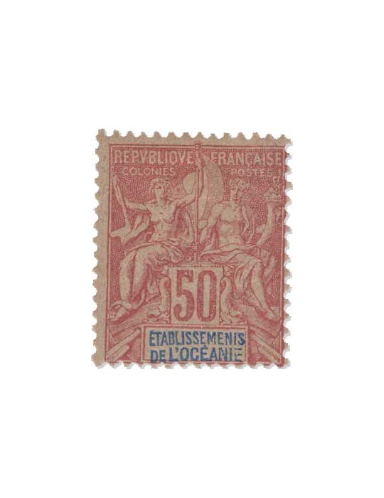 n° 1/13*/obl. - Timbre OCEANIE Poste