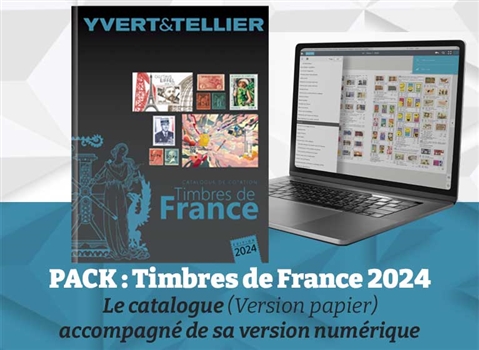 NOUVEAUTÉ CATALOGUE YVERT et Tellier des Timbres de France 2024