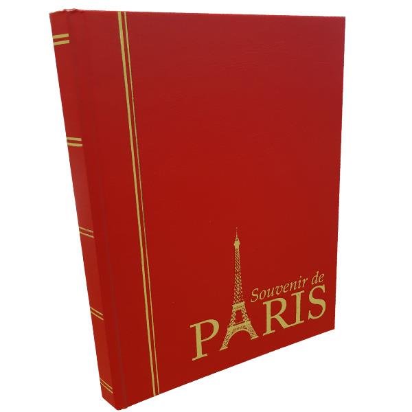 Classeur Perfecta Rouge 32 Pages Noires Grand Modèle Yvert et Tellier 24042