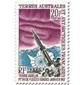 n.o 23 -  Sello Tierras Australes y Antárticas Francesas Año completo (1967)