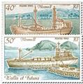 n° 400/401 -  Timbre Wallis et Futuna Poste