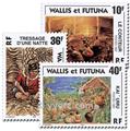 n° 502/504 -  Timbre Wallis et Futuna Poste