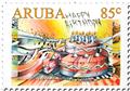 n° 1008/1013 - Timbre ARUBA Poste