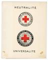 France : Carnet Croix-Rouge 1955