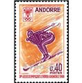 n° 187 -  Timbre Andorre Poste
