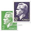 n° 344/350 -  Timbre Monaco Poste