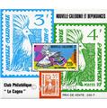 n.o 7 -  Sello Nueva Caledonia Bloque y hojitas