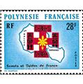 nr. 91 -  Stamp Polynesia Mail