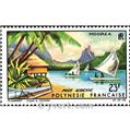 nr. 9 -  Stamp Polynesia Air Mail