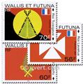 n° 498/500  -  Selo Wallis e Futuna Correios