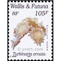 n.o 17 -  Sello Wallis y Futuna Bloque y hojitas