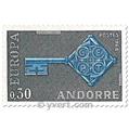 n° 188/189 -  Timbre Andorre Poste