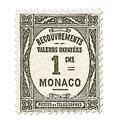n° 13/16 -  Timbre Monaco Taxe