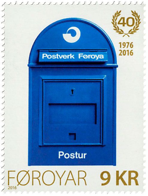 n° 851 - Timbre ILE FEROE Poste n° 851 - Timbre ILE FEROE Poste