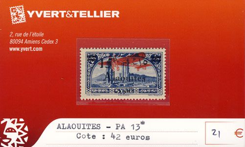 ALAOUITES - PA n° 13* ALAOUITES - PA n° 13*