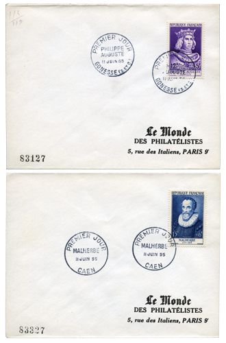 n°1027/1032 obl. - Timbre France Poste n°1027/1032 obl. - Timbre France Poste