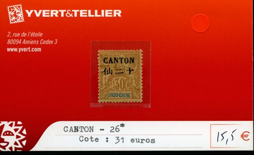 CANTON - n° 26* CANTON - n° 26*