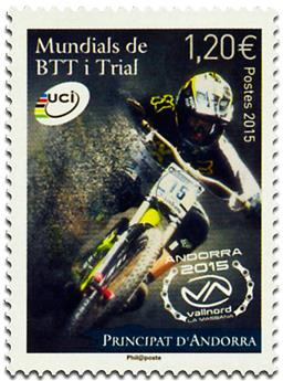 n°  772  - Timbre Andorre Poste