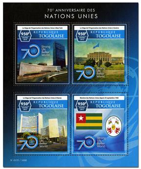 n° 4722 - Timbre TOGO  Poste