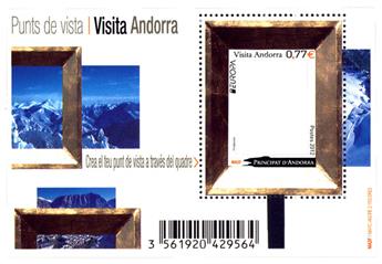 n° F724 -  Selo Andorra Correios