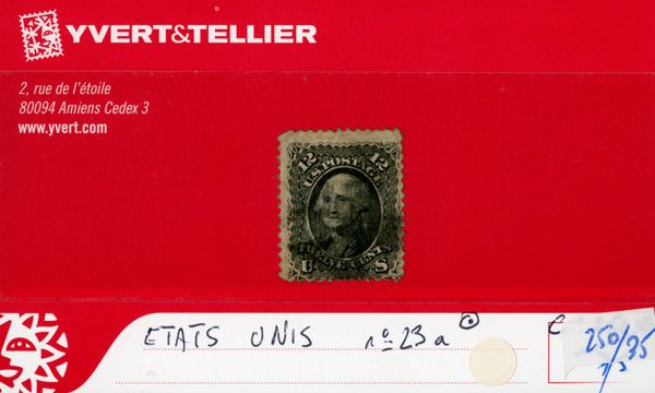 ETATS-UNIS - n°23a obl. ETATS-UNIS - n°23a obl.
