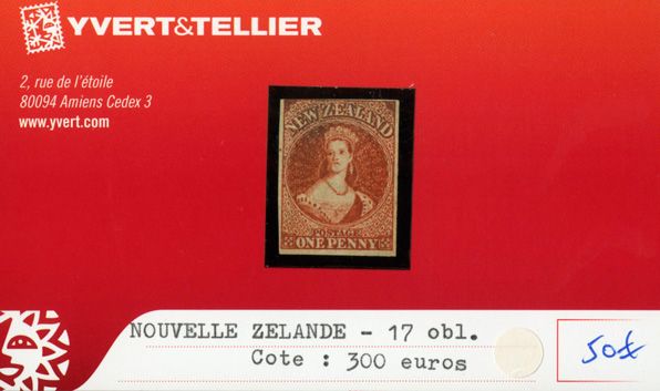 NOUVELLE-ZELANDE - n°17 obl.
