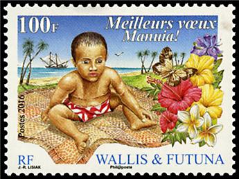 n° 863 - Timbre Wallis et Futuna Poste