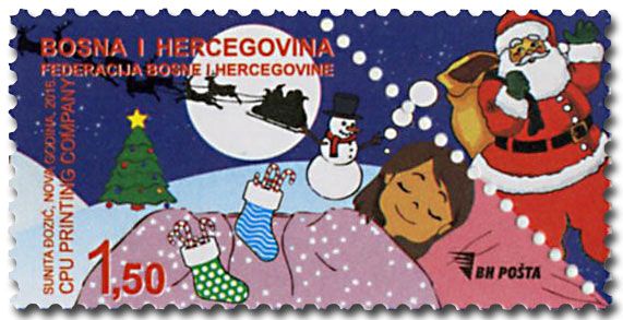 n° 759 - Timbre BOSNIE-HERZEGOVINE Poste n° 759 - Timbre BOSNIE-HERZEGOVINE Poste
