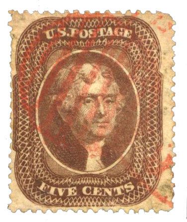 n°12 obl. - Timbre Etats-Unis Poste n°12 obl. - Timbre Etats-Unis Poste