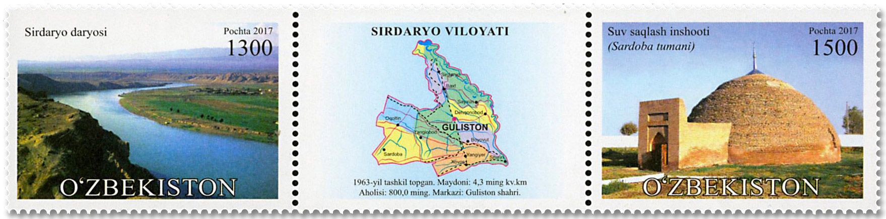 n° 1014/1015 - Timbre OUZBEKISTAN Poste n° 1014/1015 - Timbre OUZBEKISTAN Poste