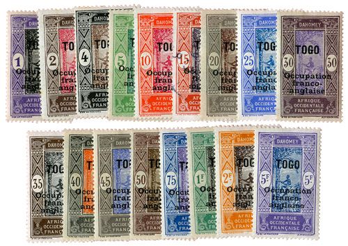 n°84/100* (sauf n°89 obl.) - Timbre TOGO Poste n°84/100* (sauf n°89 obl.) - Timbre TOGO Poste