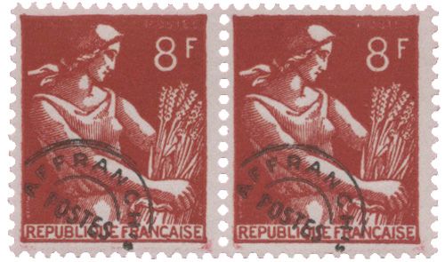n°108** - Timbre FRANCE Préoblitérés n°108** - Timbre FRANCE Préoblitérés