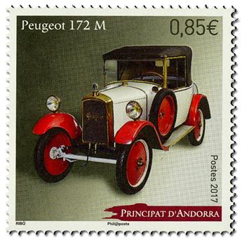 n° 805 - Timbre Andorre Poste