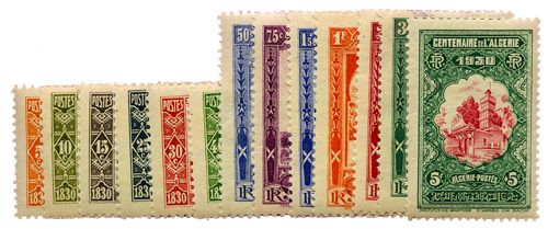 n°87/99* - Timbre ALGERIE Poste n°87/99* - Timbre ALGERIE Poste