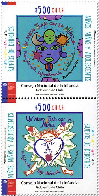 n° 2121/2122 - Timbre CHILI Poste n° 2121/2122 - Timbre CHILI Poste