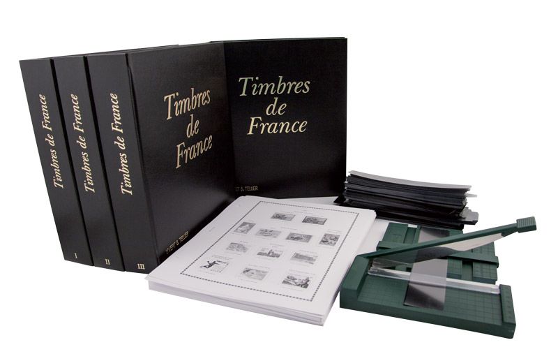 Album FUTURA FS I-II-III-IV + jeux FS France 1849-2017 (en cadeau Massicot et Assortiment de bandes) Album FUTURA FS I-II-III-IV + jeux FS France 1849-2017 (en cadeau Massicot et Assortiment de bandes)