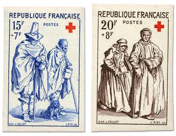 n°1140/1141** ND - Timbre FRANCE Poste