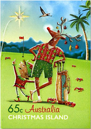 n° 869 - Timbre CHRISTMAS (ILE) Poste n° 869 - Timbre CHRISTMAS (ILE) Poste