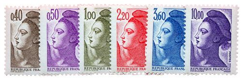 n°2183, 2184, 2185, 2376, 2485, 2276 - Timbre FRANCE Poste n°2183, 2184, 2185, 2376, 2485, 2276 - Timbre FRANCE Poste