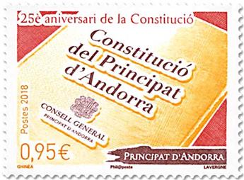 n° 811 - Timbre Andorre Poste