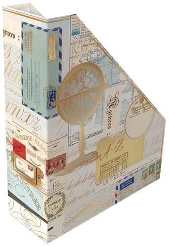 Porte-documents / revues Vintage Maps Collage Porte-documents / revues Vintage Maps Collage
